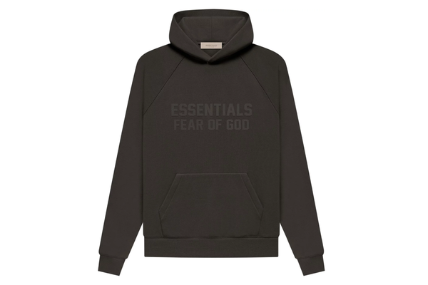 Fear of God Essentials Hoodie 'Off Black'